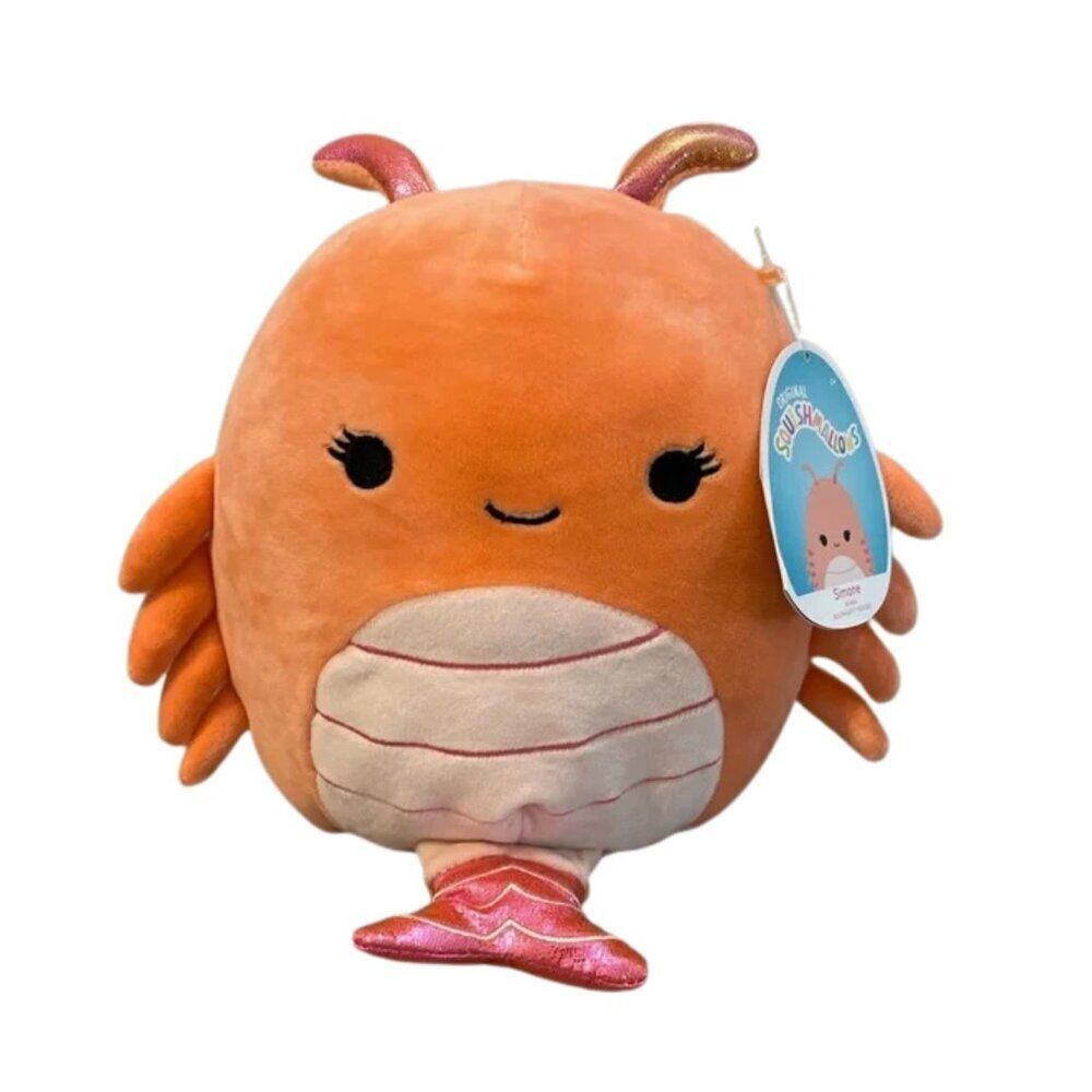 Squishmallows NWT 2021 Simone 8” the Shrimp by Kellytoy